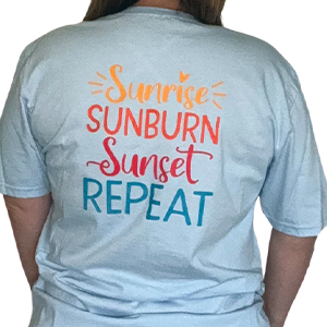 Sunrise, Sunburn, Sunset, Repeat